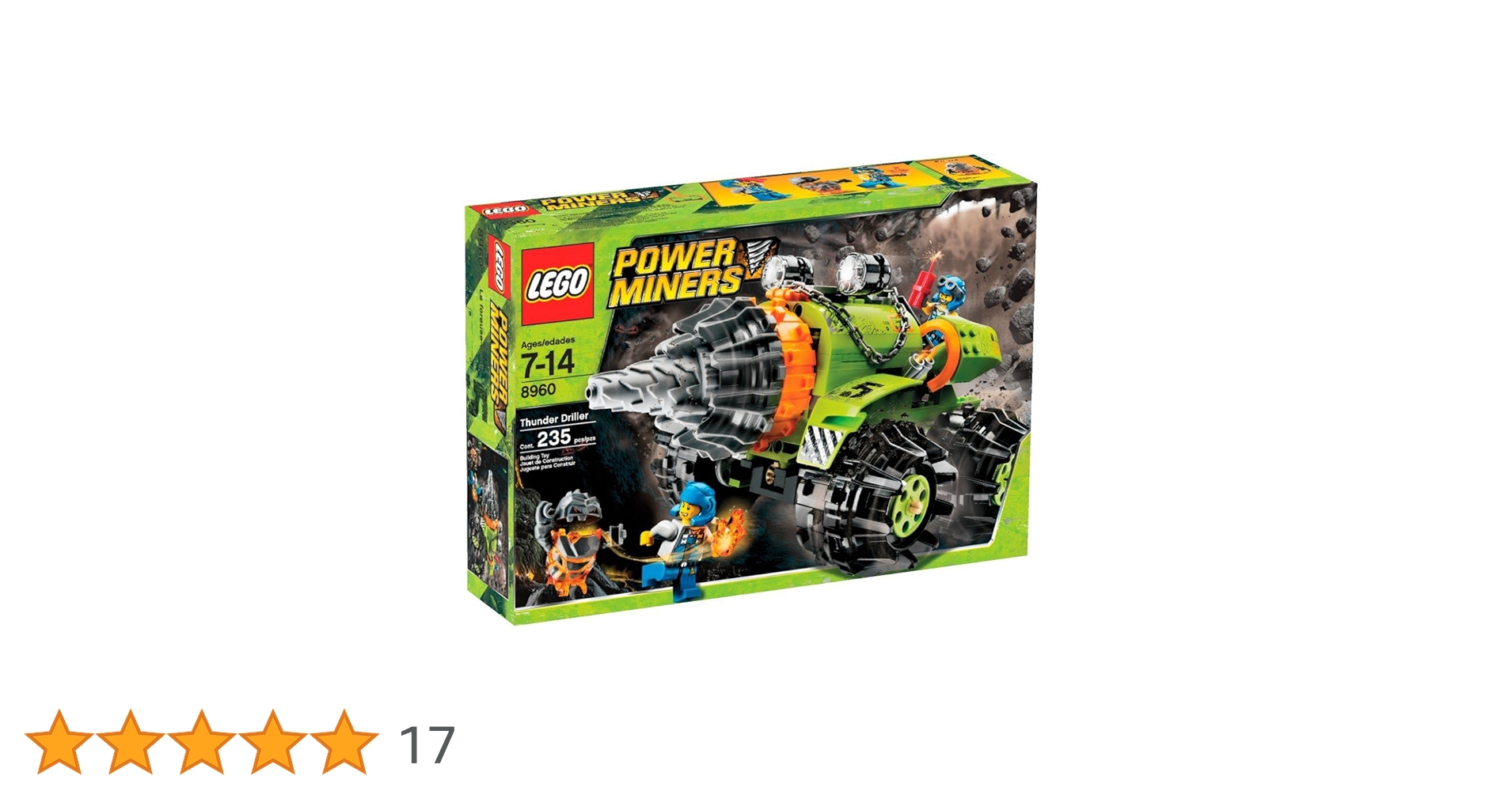 Power Miners Thunder Driller (8960) | Amazon.com.br
